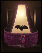 Load image into Gallery viewer, B&amp;W Panel Bat Lampshade