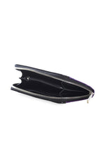 Load image into Gallery viewer, Purple and Black Patent Wallet
