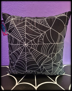 Cobweb Throw Pillow