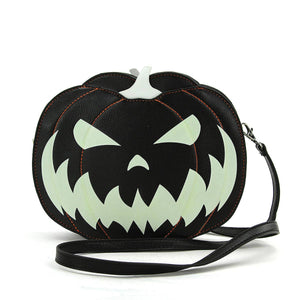 Black Glow Pumpkin Bag