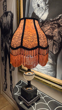 Load image into Gallery viewer, Gold &amp; Black Lace Lamp
