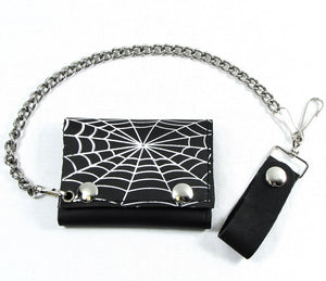 Trifold Spiderweb Wallet