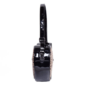 Heart Leopard Bag