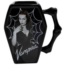 Load image into Gallery viewer, Vampira Coffin Mug