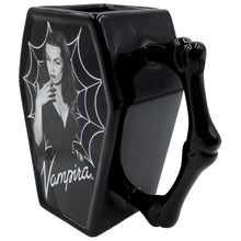 Load image into Gallery viewer, Vampira Coffin Mug
