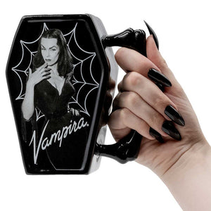 Vampira Coffin Mug