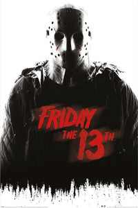 B&W Friday the 13th Poster