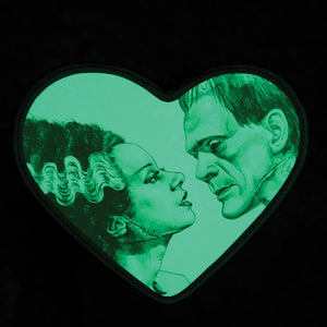 6.5" Glow in the Dark Heart Shape Frank w/ Bride Wristlet