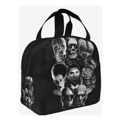 Monster Collage Lunch Bag