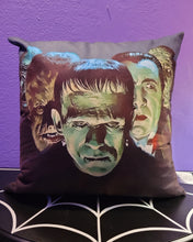 Load image into Gallery viewer, 18&quot; Monster Mash Throw Pillow