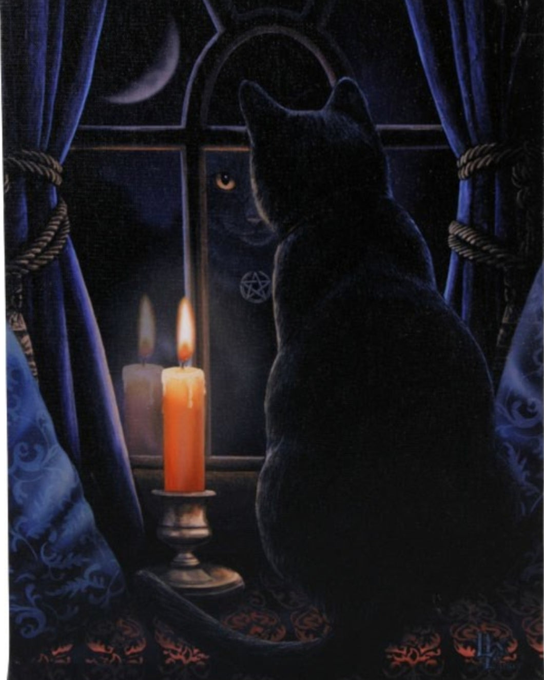 Midnight Vigil Canvas Print