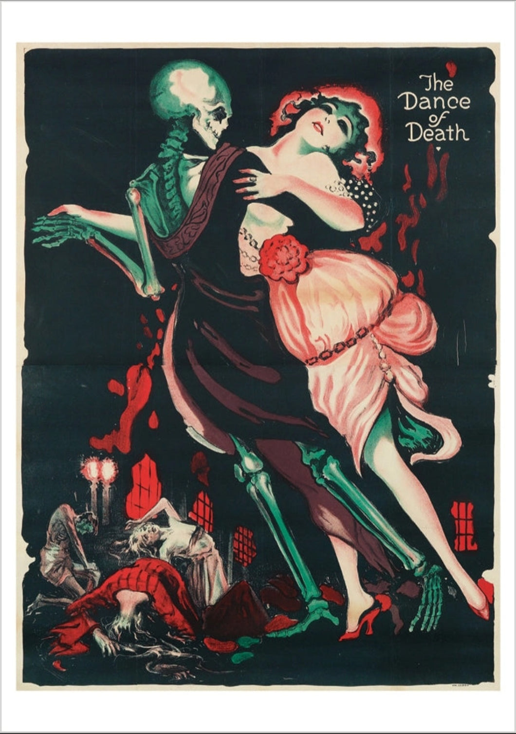 Dance of Death Postcard