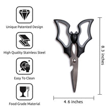 Load image into Gallery viewer, Bat Kitchen Scissors
