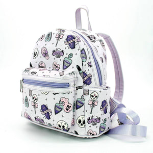 Spooky Collage Mini Backpack