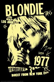 Blondie 1977 Poster