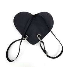 Load image into Gallery viewer, 12&quot; Glow in the Dark Heart Shape Frank w/ Bride Backpack