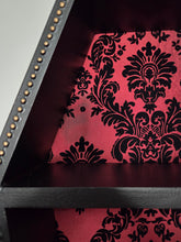 Load image into Gallery viewer, 25"Red Damask Coffin Shelf
