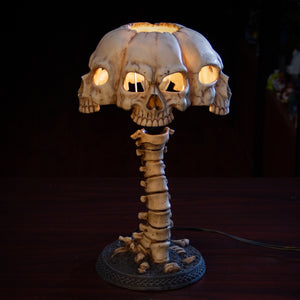 15" Skull Lamp