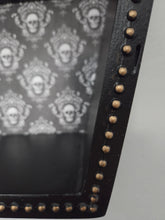 Load image into Gallery viewer, 25" Skull Filigree Coffin Shelf