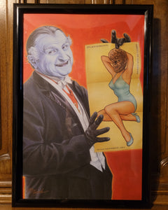 18" Playghoul Framed Print