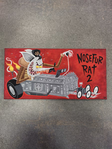 Nosefur Rat 2 Painting by Ben Montes