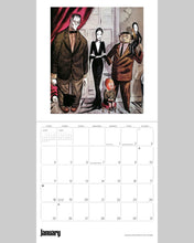 Load image into Gallery viewer, Addams Family 2026 Wall Calendar