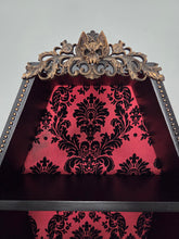 Load image into Gallery viewer, 25"Red Damask Coffin Shelf