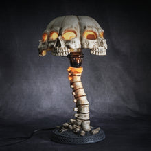 Load image into Gallery viewer, 15&quot; Skull Lamp