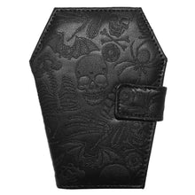 Load image into Gallery viewer, Embossed Coffin Wallet