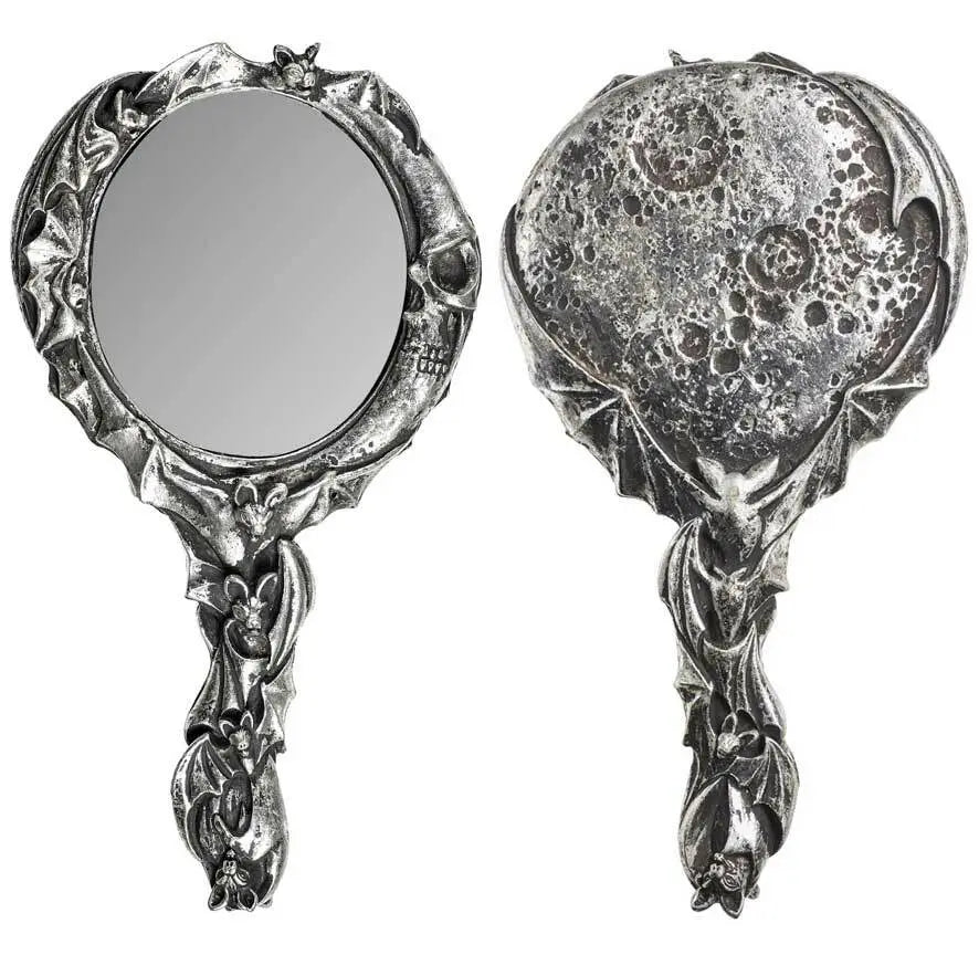 Bat Moon Hand Mirror