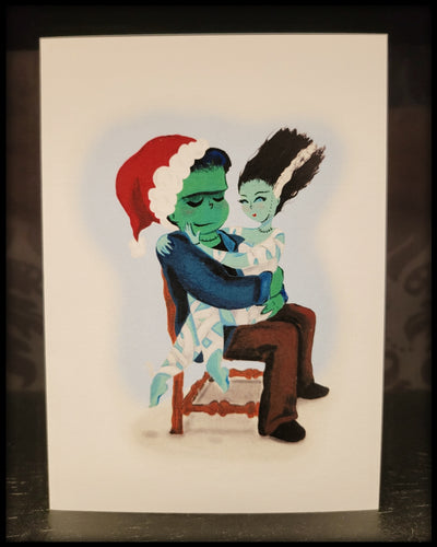 Monster Love Xmas Notecard