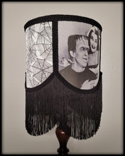Load image into Gallery viewer, 9.5&quot; Grey Cobweb Lampshade