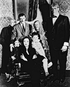 B&W Addams Family photo