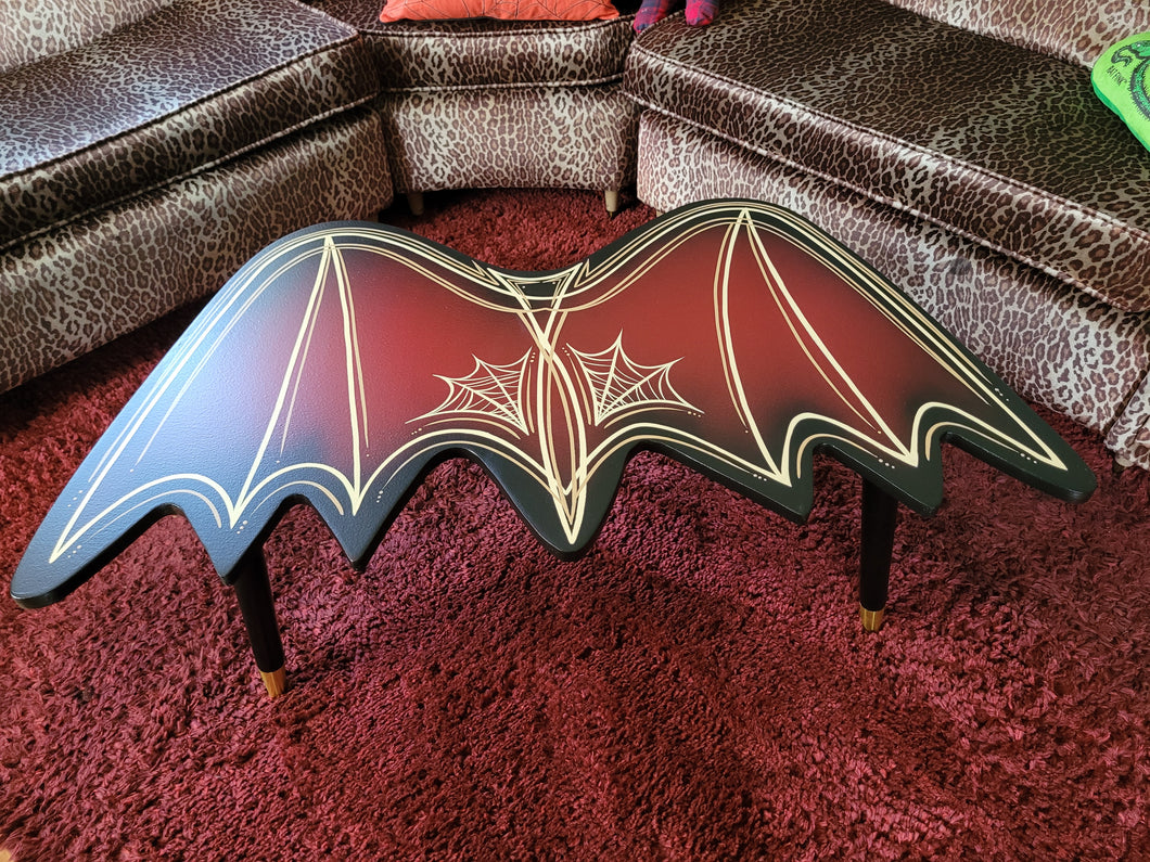 Bat Shaped Coffee Table