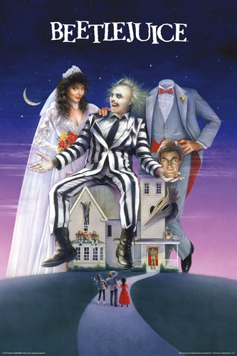 Beetlejuice House Poster