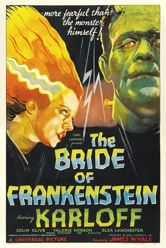 Bride of Frankenstein Movie Poster