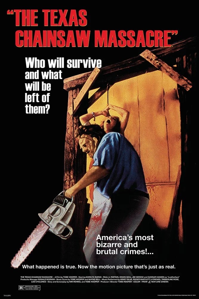 Texas Chainsaw Blk Poster