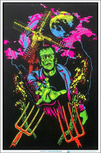 Load image into Gallery viewer, Monster Flocked Blacklight Poster