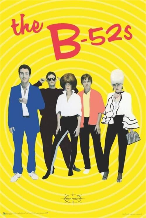 B-52's Poster