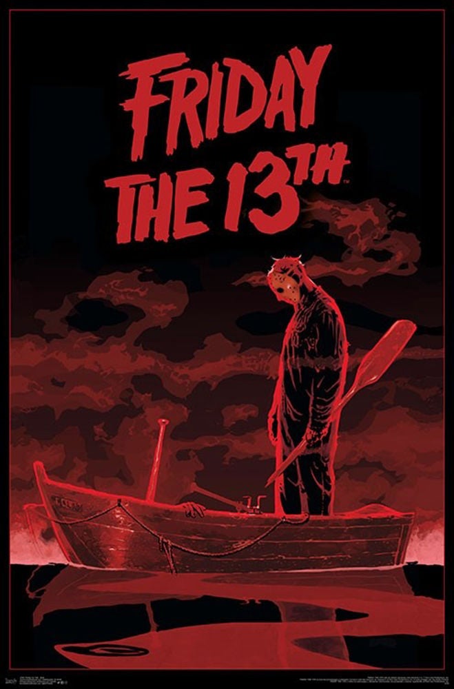 Friday the 13th Boat Poster