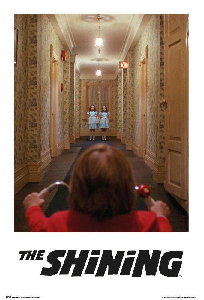 Shining Hallway Poster