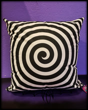 Load image into Gallery viewer, Hypnotic Swirl Throw Pillow