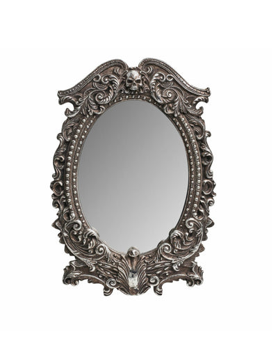 Skull Scroll Mirror