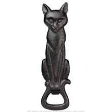 Load image into Gallery viewer, Cast Iron Black Cat Opener
