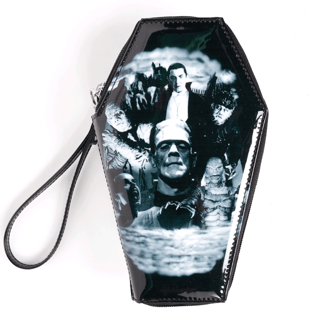 Universal Collage Coffin Wallet