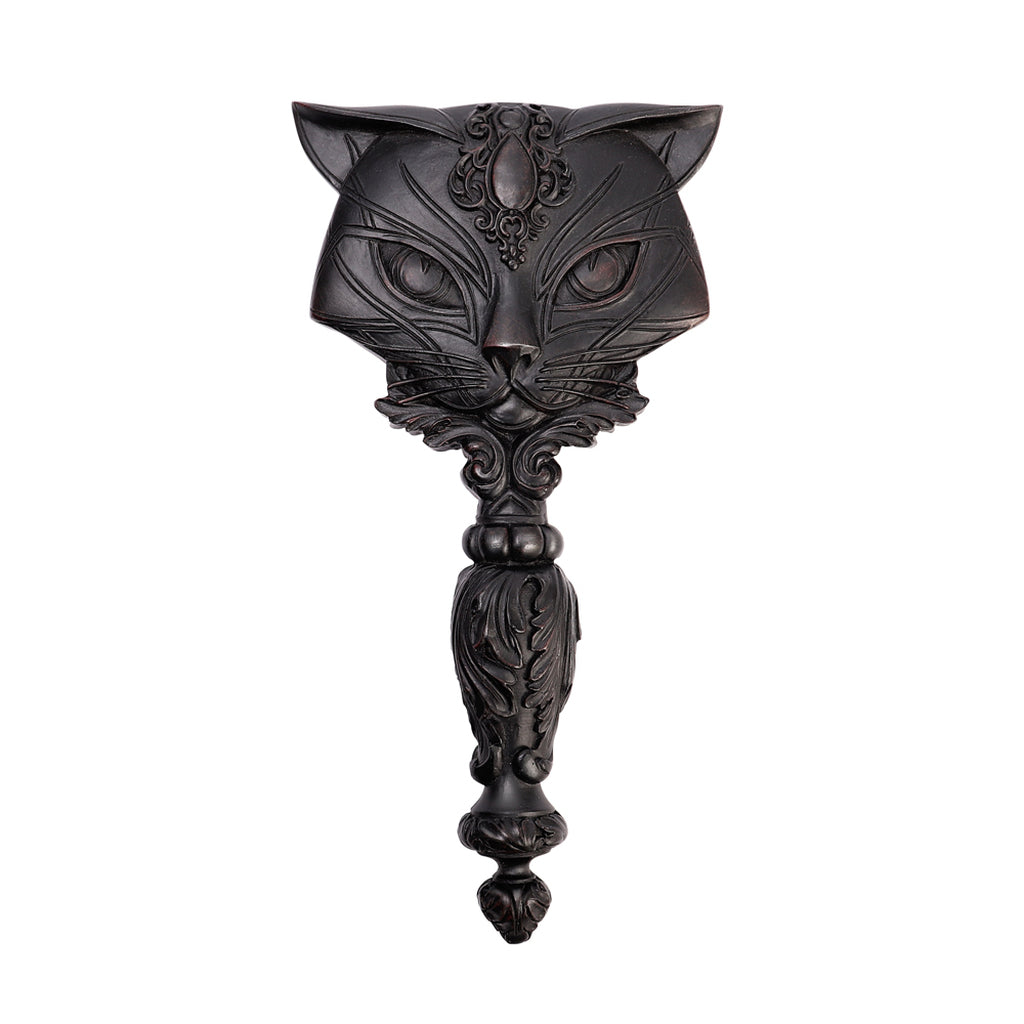 Black Cat Hand Mirror