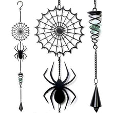 Load image into Gallery viewer, Bell Wind Chime Spider