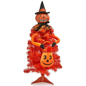Pumpkin Orange Holiday Tree
