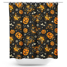 Load image into Gallery viewer, Halloween Shower Curtain